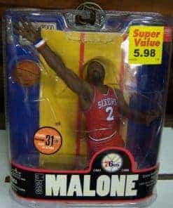 Figura de acción de Moses Malone de la serie de leyendas de