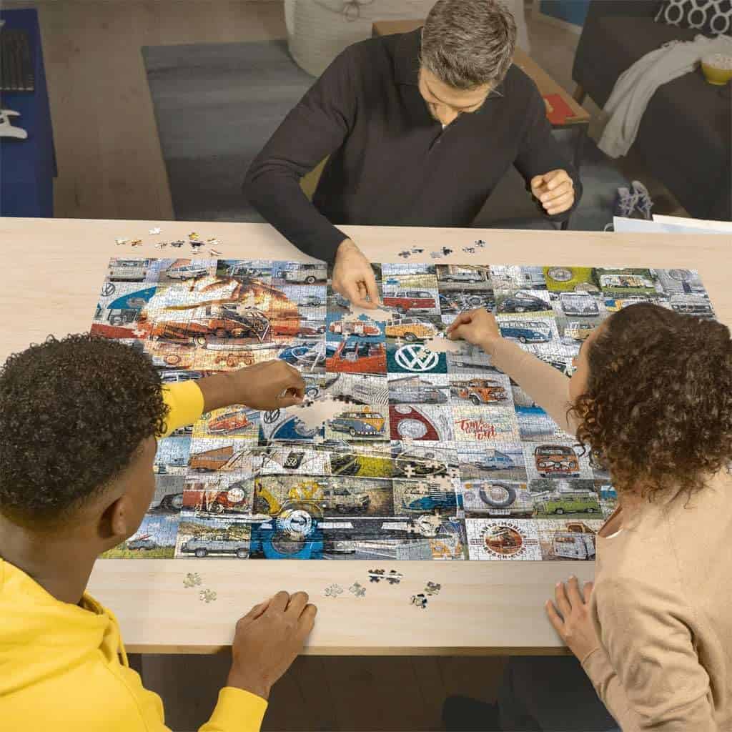 Rompecabezas de 3000 piezas Ravensburger 99 VW Bulli - Imagen 4