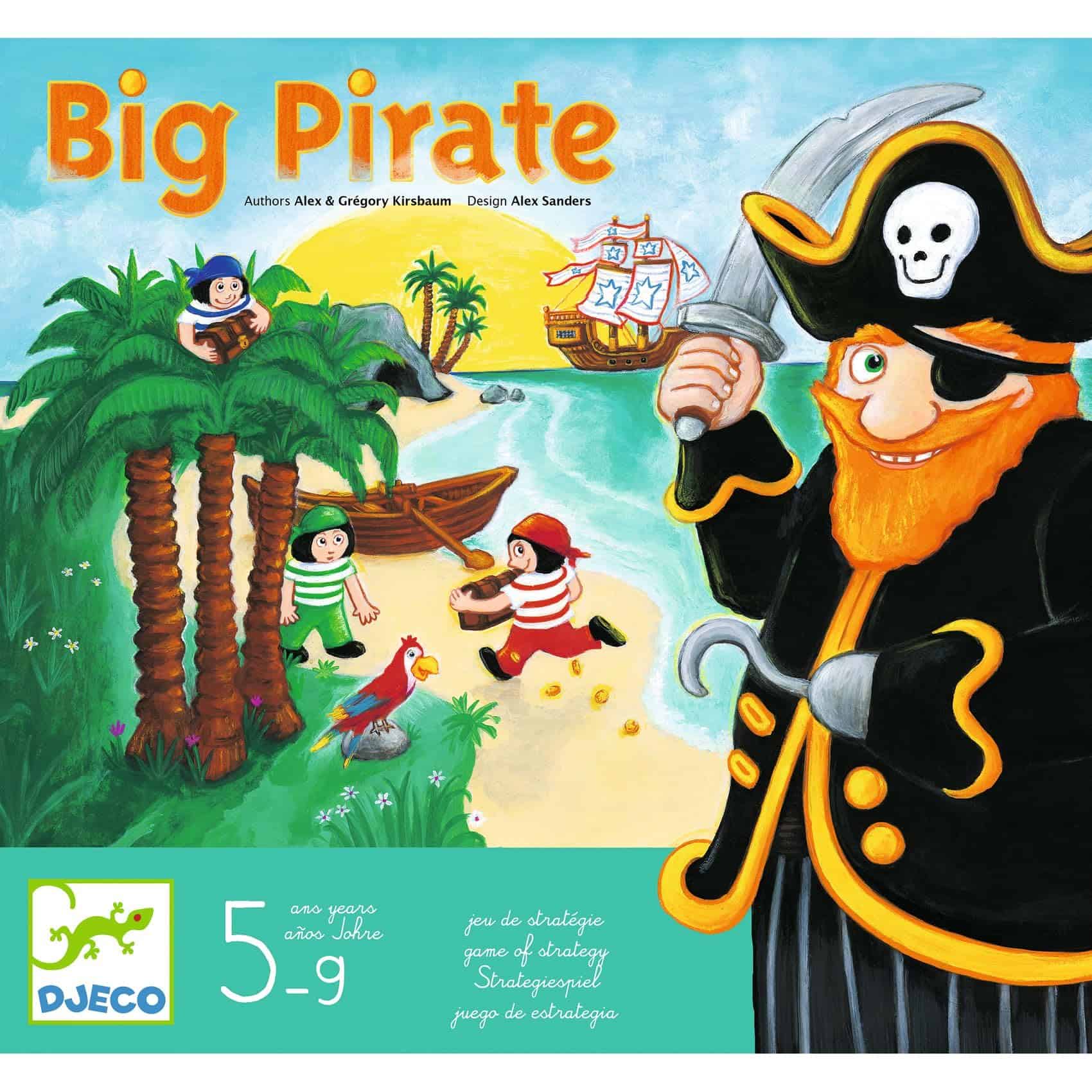 Juego de Mesa Gran Pirata de DJECO - Juego Semicooperativo - Imagen 3