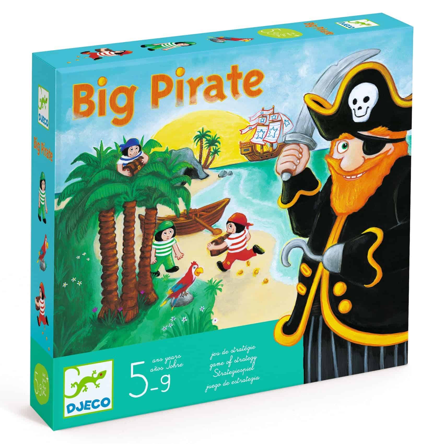 Juego de Mesa Gran Pirata de DJECO - Juego Semicooperativo - Imagen 4