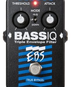 Pedal de filtro de sobre-bajo EBS Bass IQ Triple Bass Analog