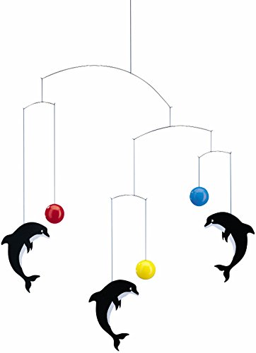 Móvil Colgante Delphinarium - 20 Pulgadas - Plástico de