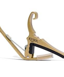 Kyser Quick-Change Guitar Capo para guitarras -Dorado