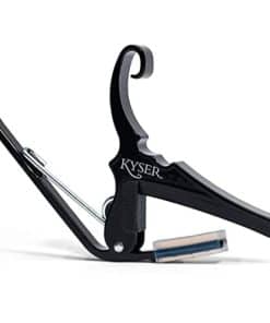 Kyser Quick-Change Guitar Capo para guitarras -Negro