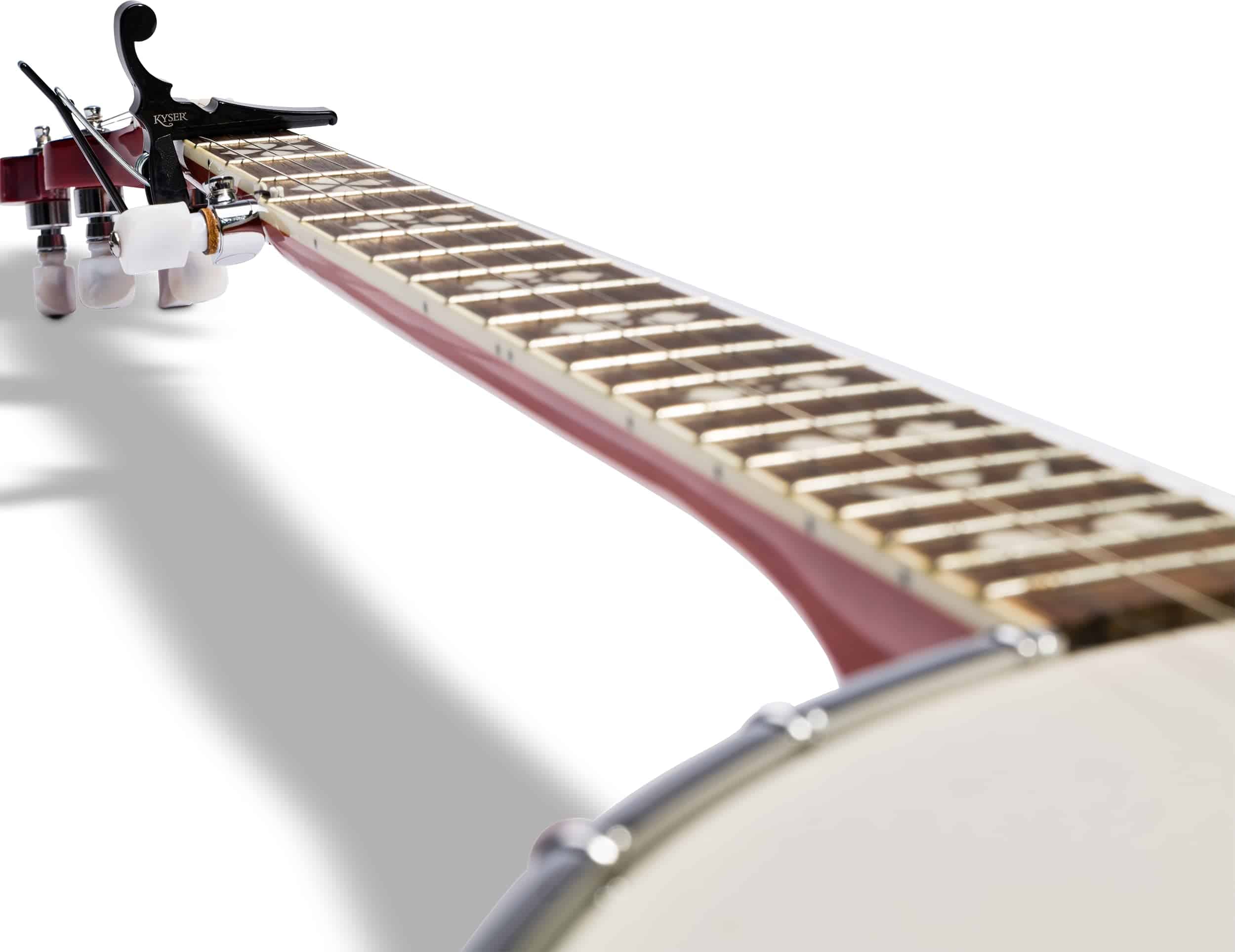 Kyser Quick-Change Capo para banjos, ukuleles y mandolinas, - Imagen 4