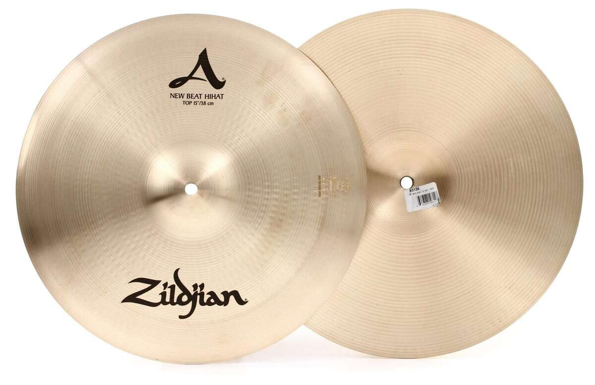 Platillos de Hi-Hat Zildjian A Series New Beat - 15 Pulgadas