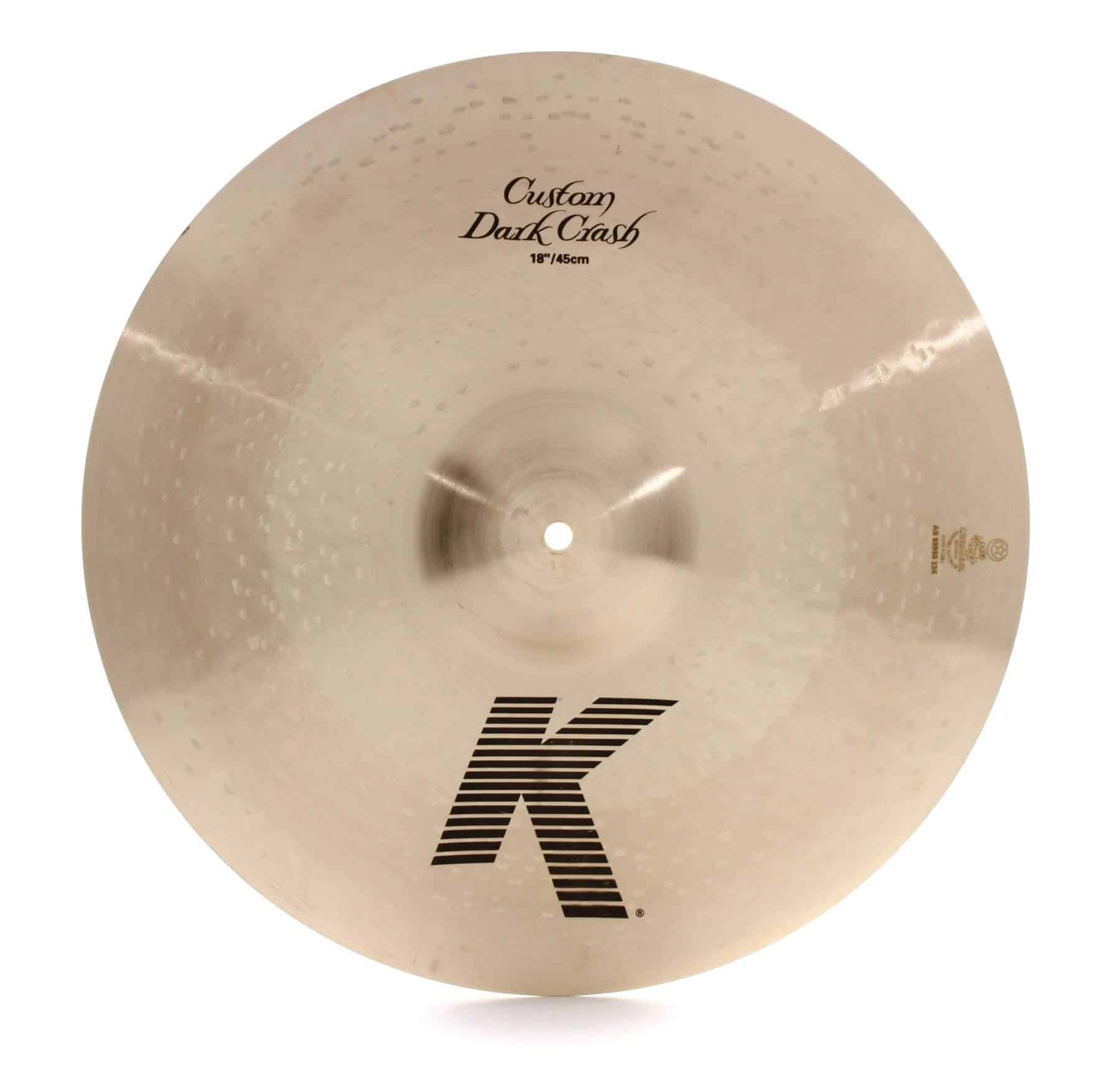 Platillo de Crash Zildjian 18 pulgadas K Cust Dark