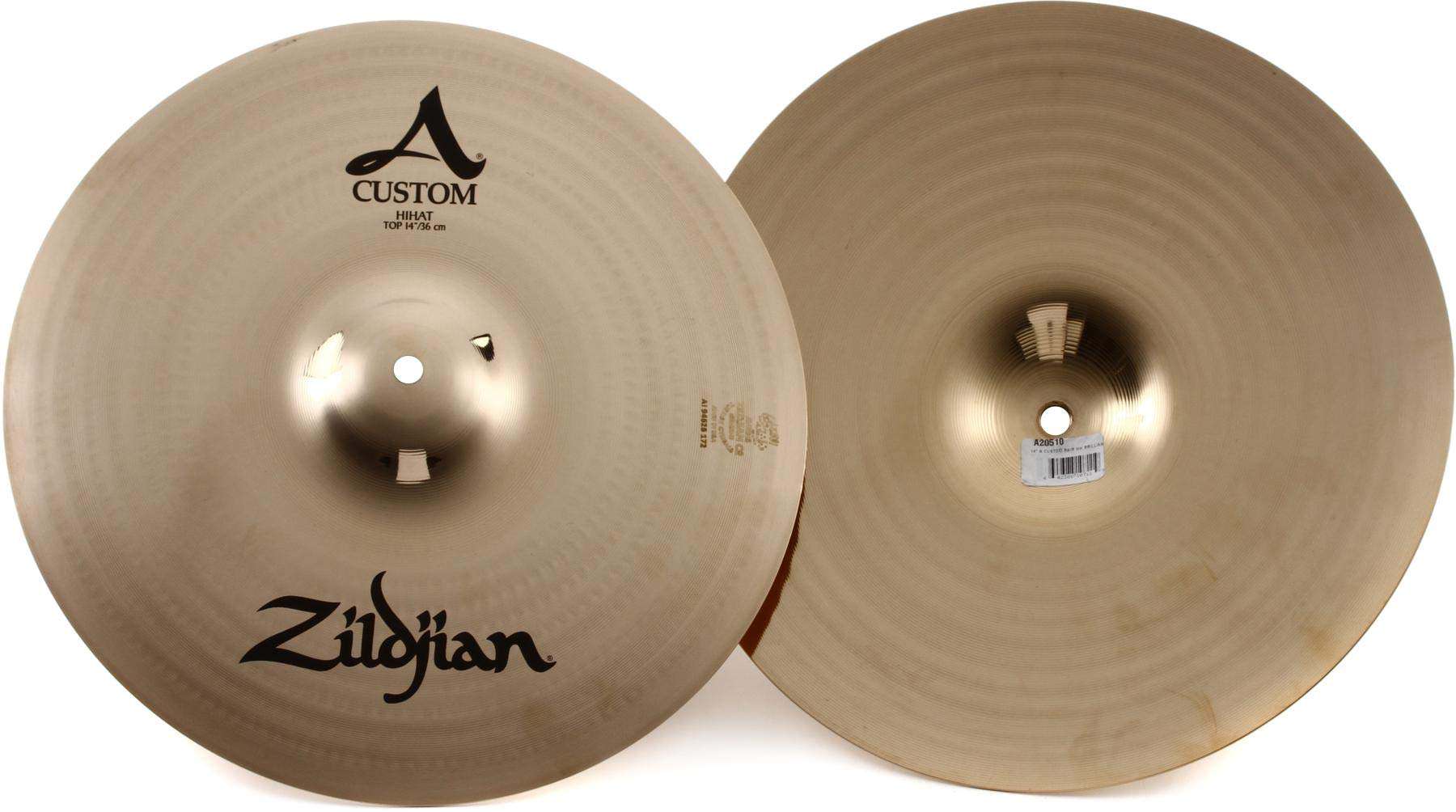 Platillos Hi-Hat Zildjian A Custom - 14 Pulgadas