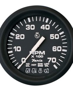 Faria Beede Instruments Euro Black 4 Tacómetro con