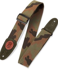 Correa de guitarra de algodón Levy's Leathers MSSC8-CAM 2",