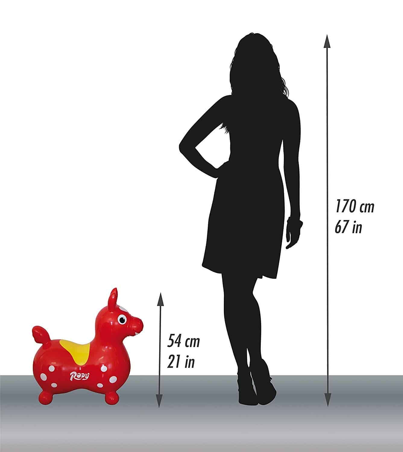 Caballo Saltarín Inflable Gymnic Rody Verde Lima - Imagen 4