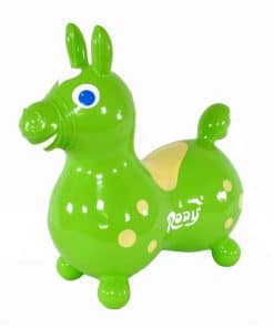 Caballo Saltarín Inflable Gymnic Rody Verde Lima