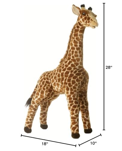 Peluche de Girafa Realista Miyoni de Aurora - Detalle - Imagen 3