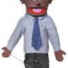Marioneta ventrílocuo Calvin, Negro, Padre/Ejecutivo,