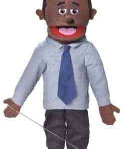 Marioneta ventrílocuo Calvin, Negro, Padre/Ejecutivo,