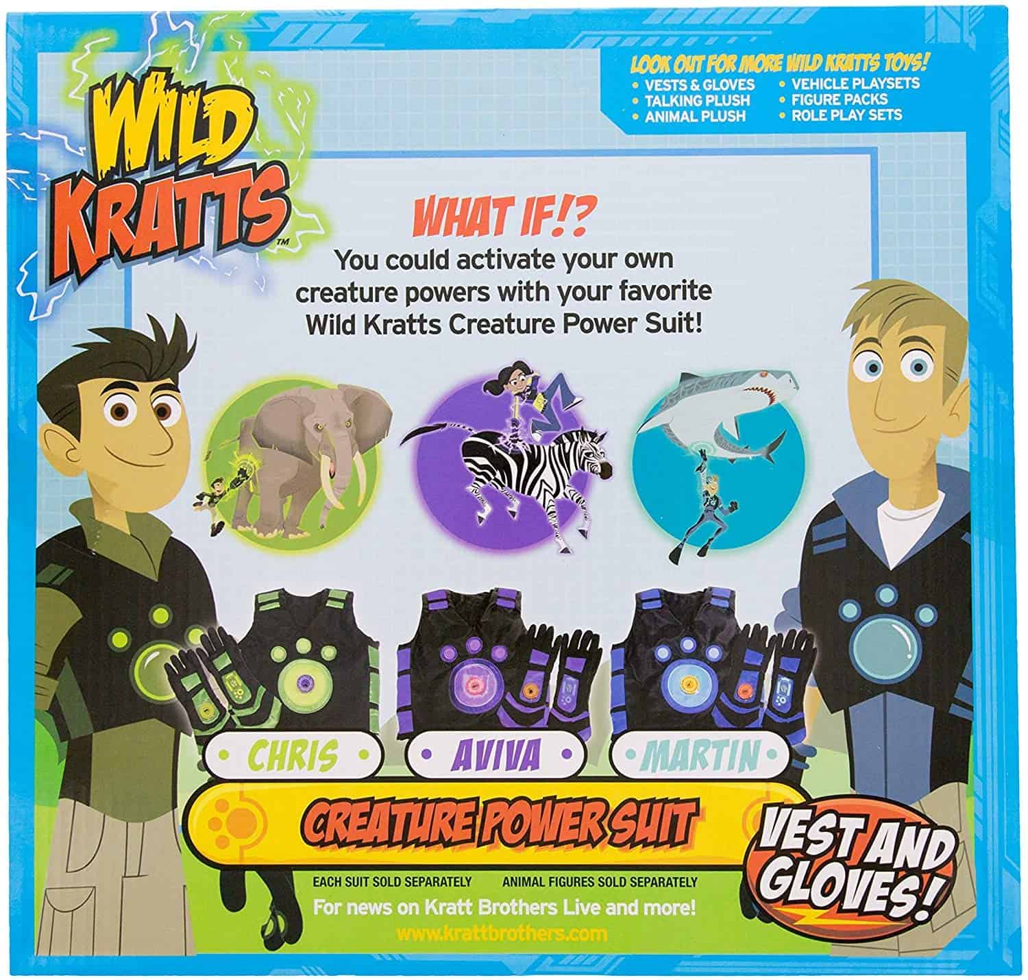 Disfraz de Poder de Criatura Martin Wild Kratts (Grande - Imagen 10
