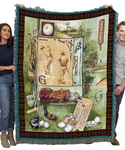 Manta Quiet Golf Lover de Pure Country Weavers por Anita