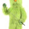 Marioneta de monstruo verde de 30", Estilo de marioneta de
