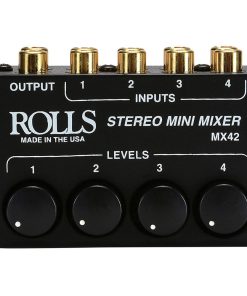 Mezclador Estéreo Mini Rolls MX42