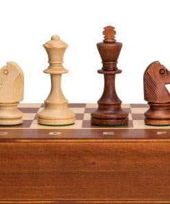 Juego de ajedrez de madera europea Staunton No. 4 Wegiel