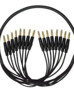 Cable de Serpiente Mogami Gold 8 TRS-TRS de 8 Canales 1/4"