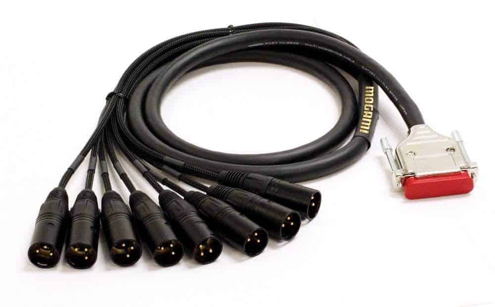 Cable de interfaz de grabadora analógica Mogami Gold