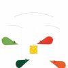 Flensted Mobiles Ratones de Queso Coloridos Flensted -