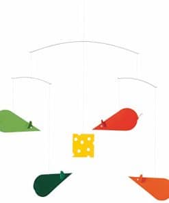 Flensted Mobiles Ratones de Queso Coloridos Flensted -