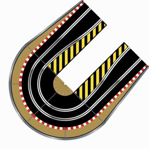 Paquete de Extensión de Pista Scalextric C8512 - 2 Curvas - Imagen 6