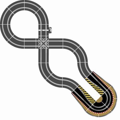 Paquete de Extensión de Pista Scalextric C8512 - 2 Curvas - Imagen 3