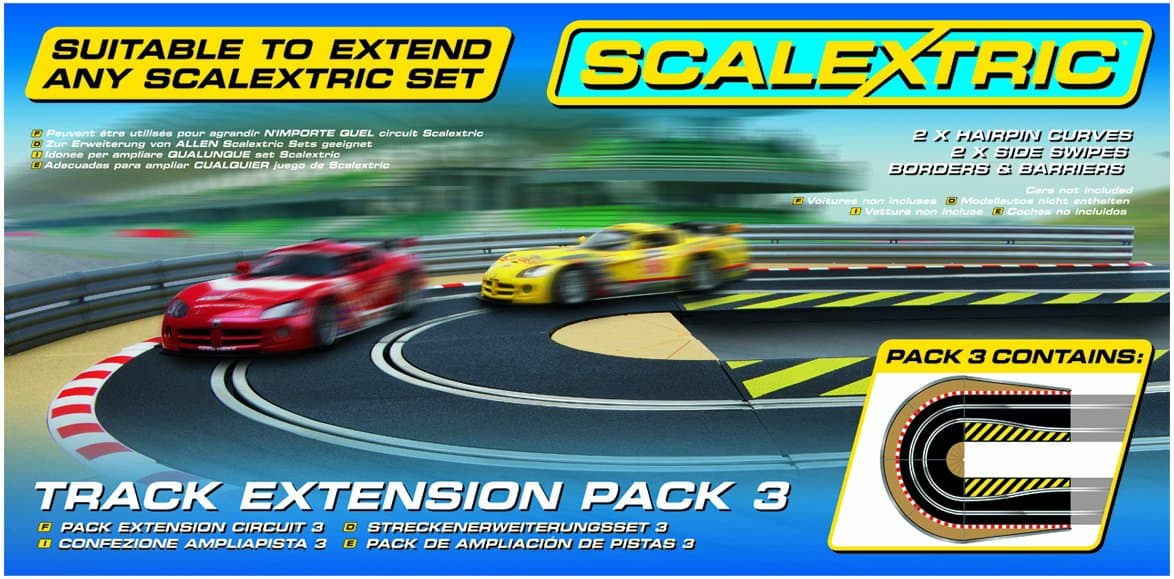 Paquete de Extensión de Pista Scalextric C8512 - 2 Curvas