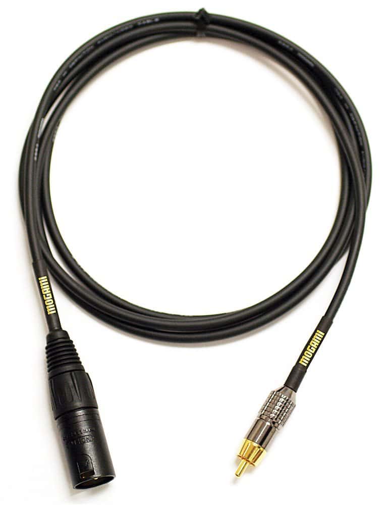 Cable Adaptador de Audio No Balanceado Mogami GOLD