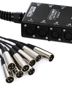 Hosa ProConex Little Bro' Sub Snakes Xlr x 8 - (25 Feet)