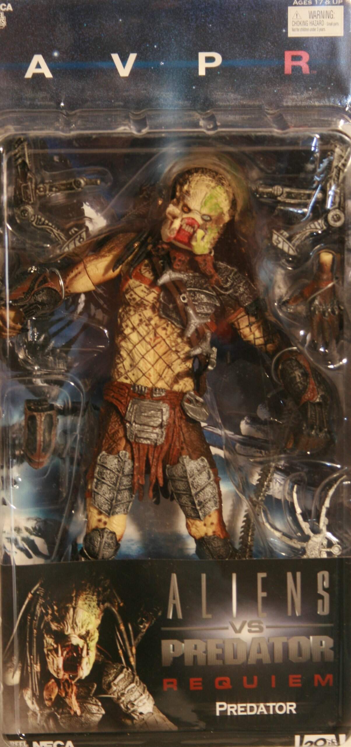 Figura de Acción Predator Sin Máscara Serie 2 de Alien VS.