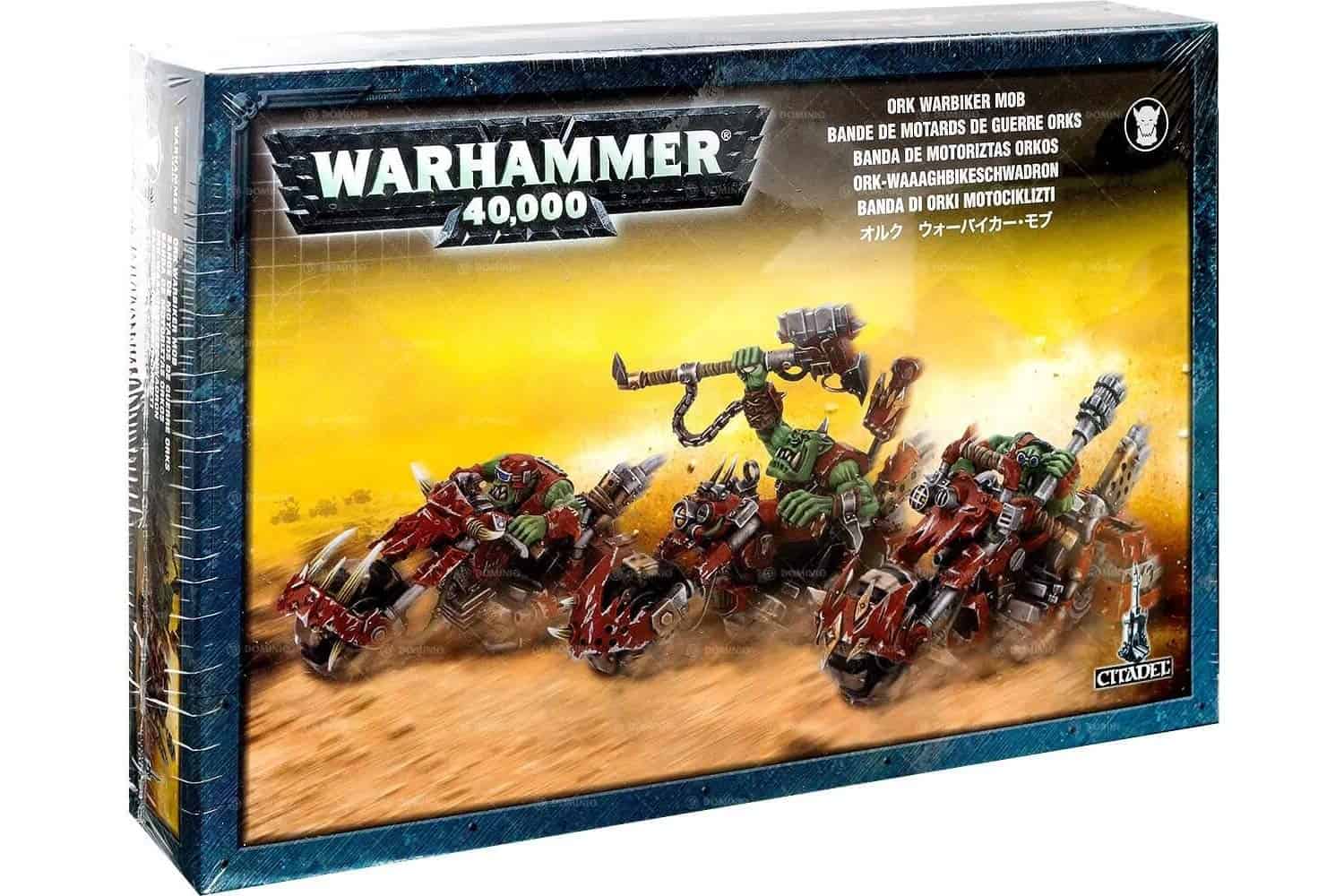Warhammer 40K Ork Warbiker Mob