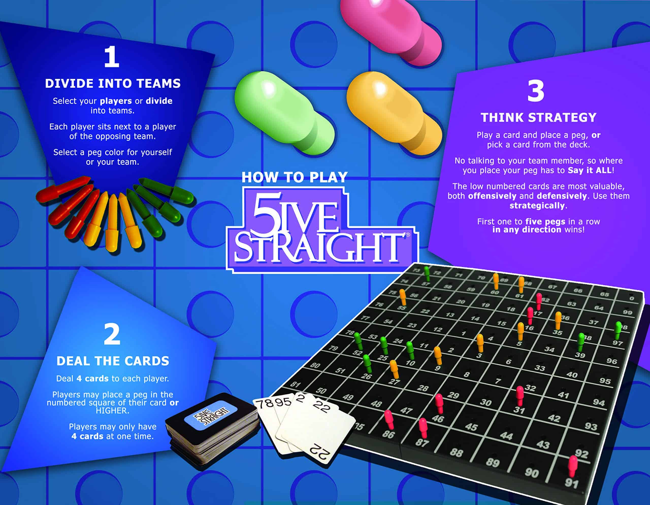 Juego de Mesa 5ive Straight - Imagen 5