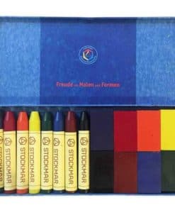 Stockmar Set Combinado 8 Crayones + 8 Bloques