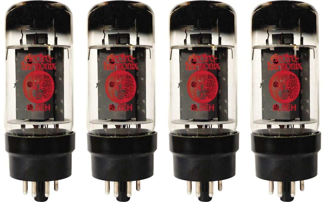 Tubo de vacío de potencia Electro-Harmonix 6L6EH, Platino