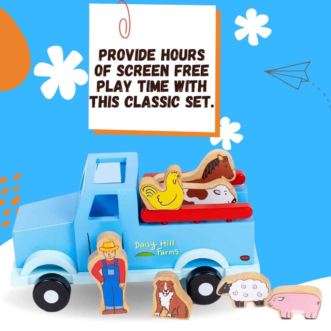 Camión de granja Jack Rabbit Creations Down ON The Farm - Imagen 6