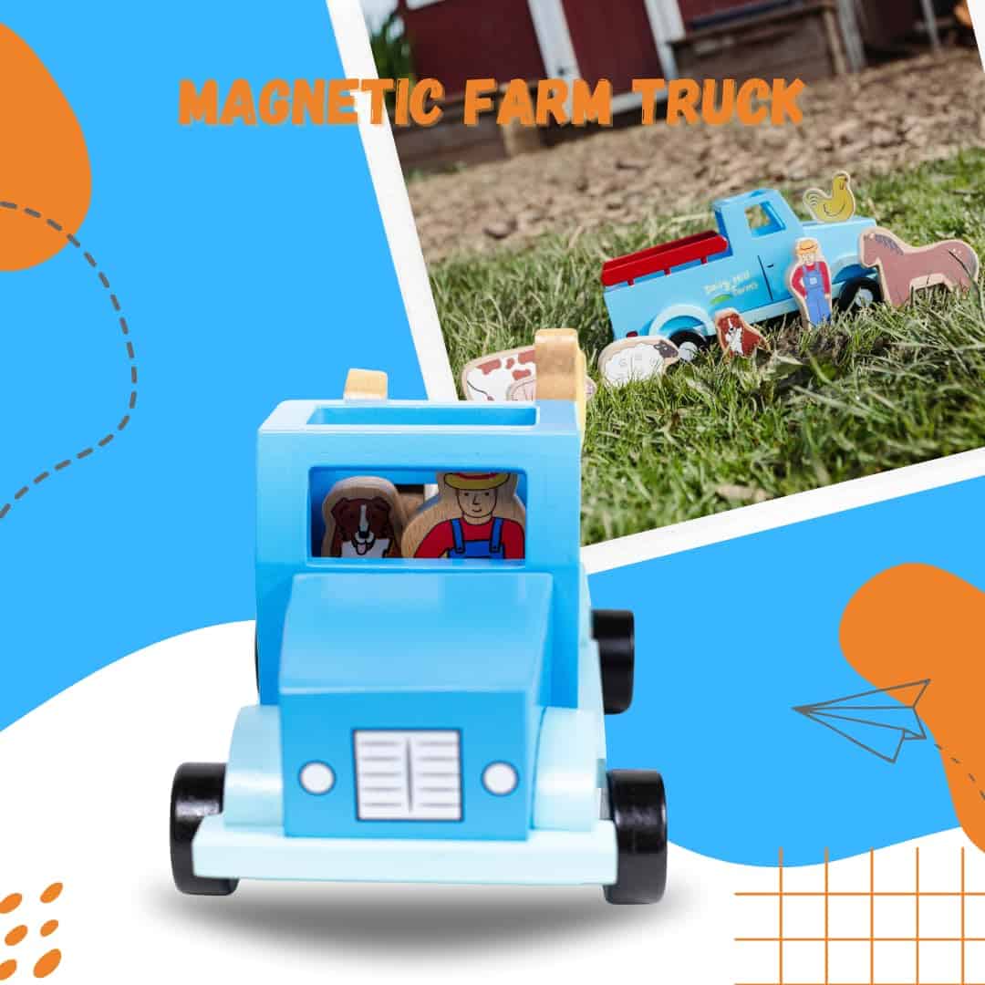 Camión de granja Jack Rabbit Creations Down ON The Farm - Imagen 7