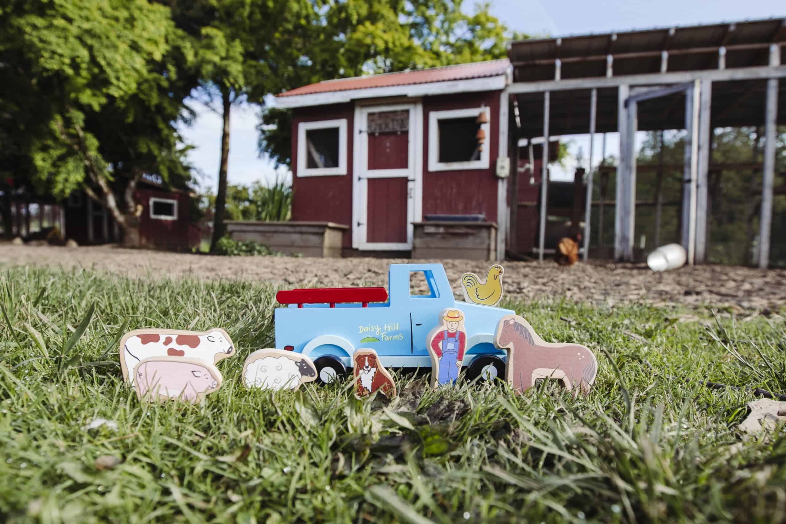 Camión de granja Jack Rabbit Creations Down ON The Farm - Imagen 3