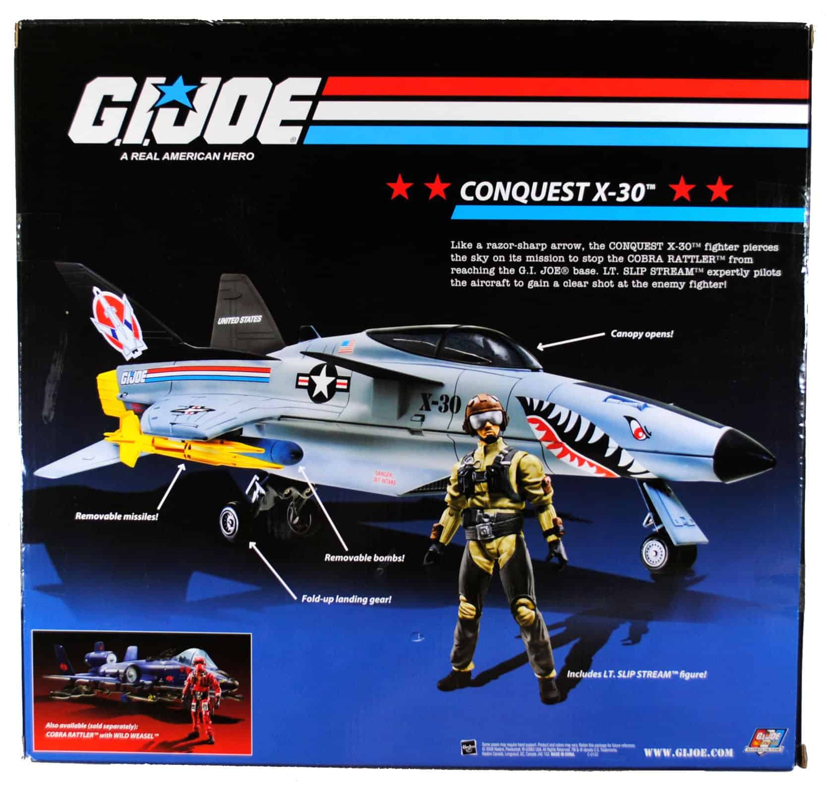 Vehículo Exclusivo de G.I. JOE Conquest X-30 con Teniente - Imagen 6