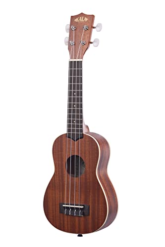 Ukelele Soprano de Caoba Satinada Kala con Ribete Blanco - Imagen 7