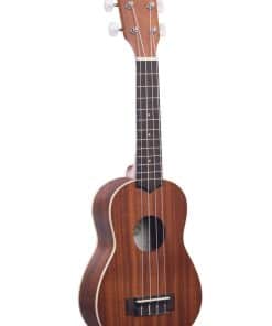Ukelele Soprano de Caoba Satinada Kala con Ribete Blanco