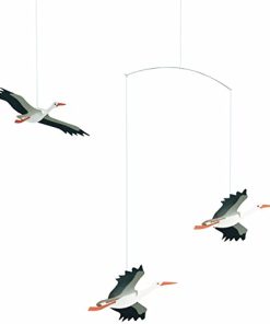 Móvil Colgante de Cigüeñas de la Suerte Danesas - 18