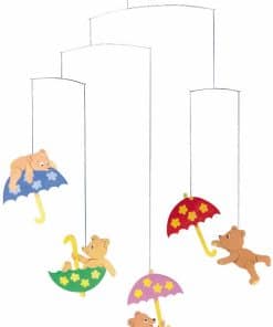 Móvil de Cuna con Osos Abrazadores - 20 Pulgadas - Alta