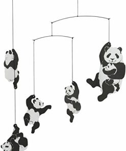 Móvil de Panda Colgante para Guardería - 20 Pulgadas - Alta