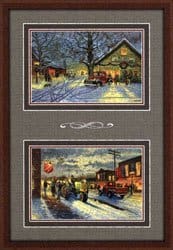 Puzzler'sDecor 3-en-1, Navidad Blanca, 1200 piezas SDP80013