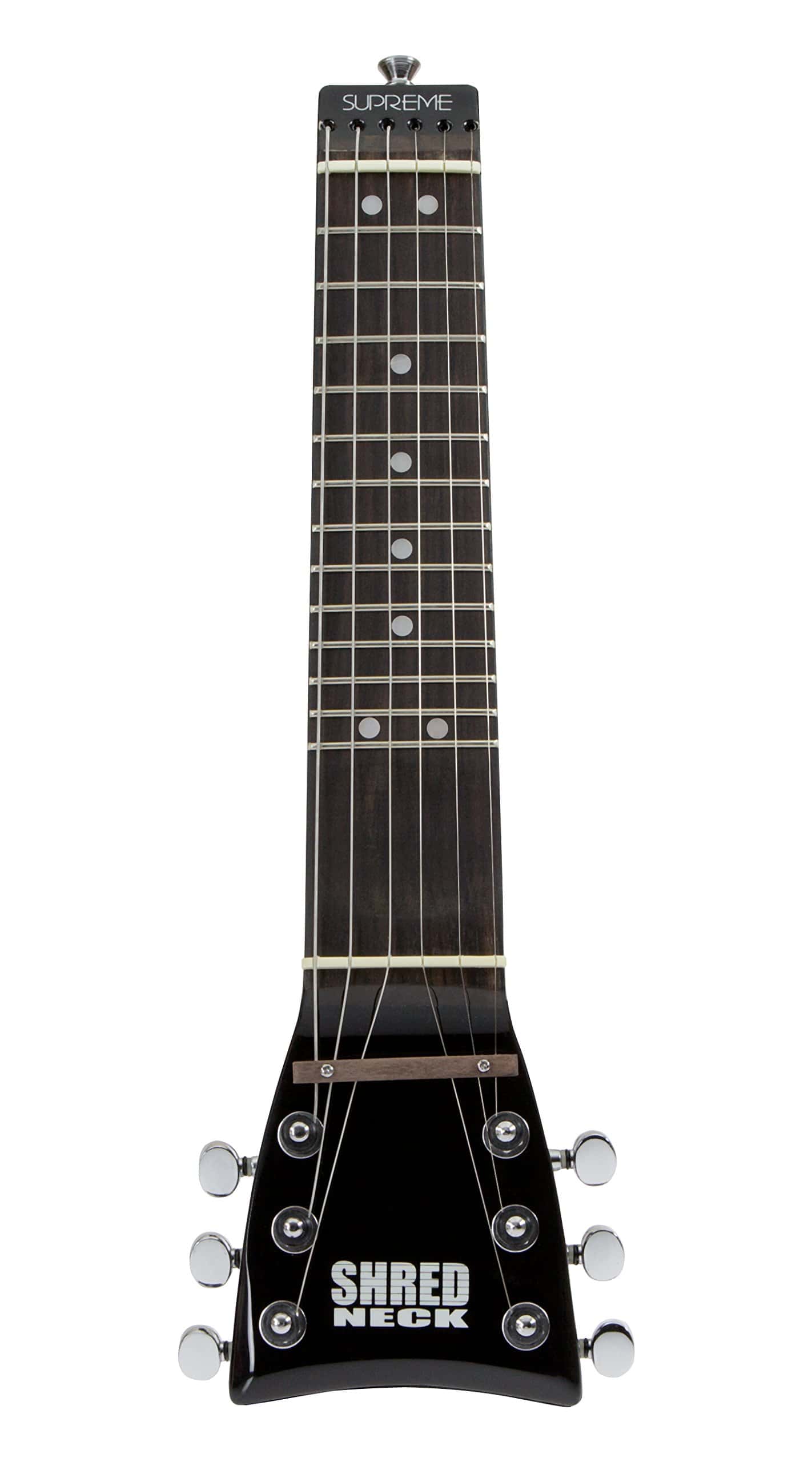 Shredneck Practice Neck - Modelo Supremo SN12-BK-CH - Negro