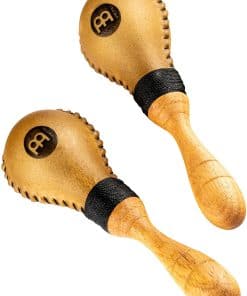 Meinl Percussion MSM2 Maracas de Piel Cruda Natural